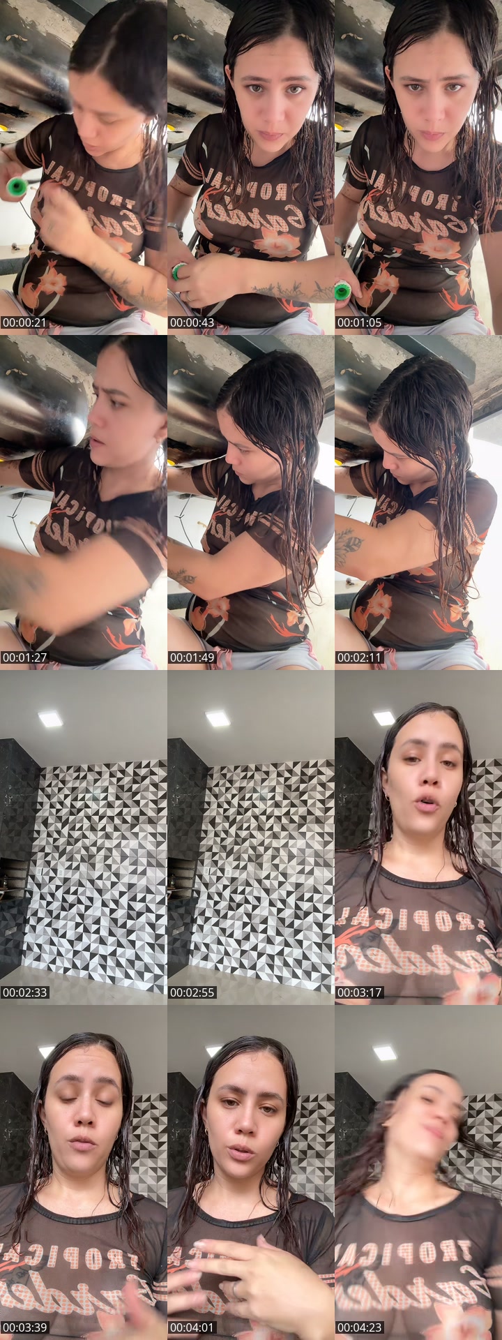 TikTok live: Oi oiiii by @camilalens