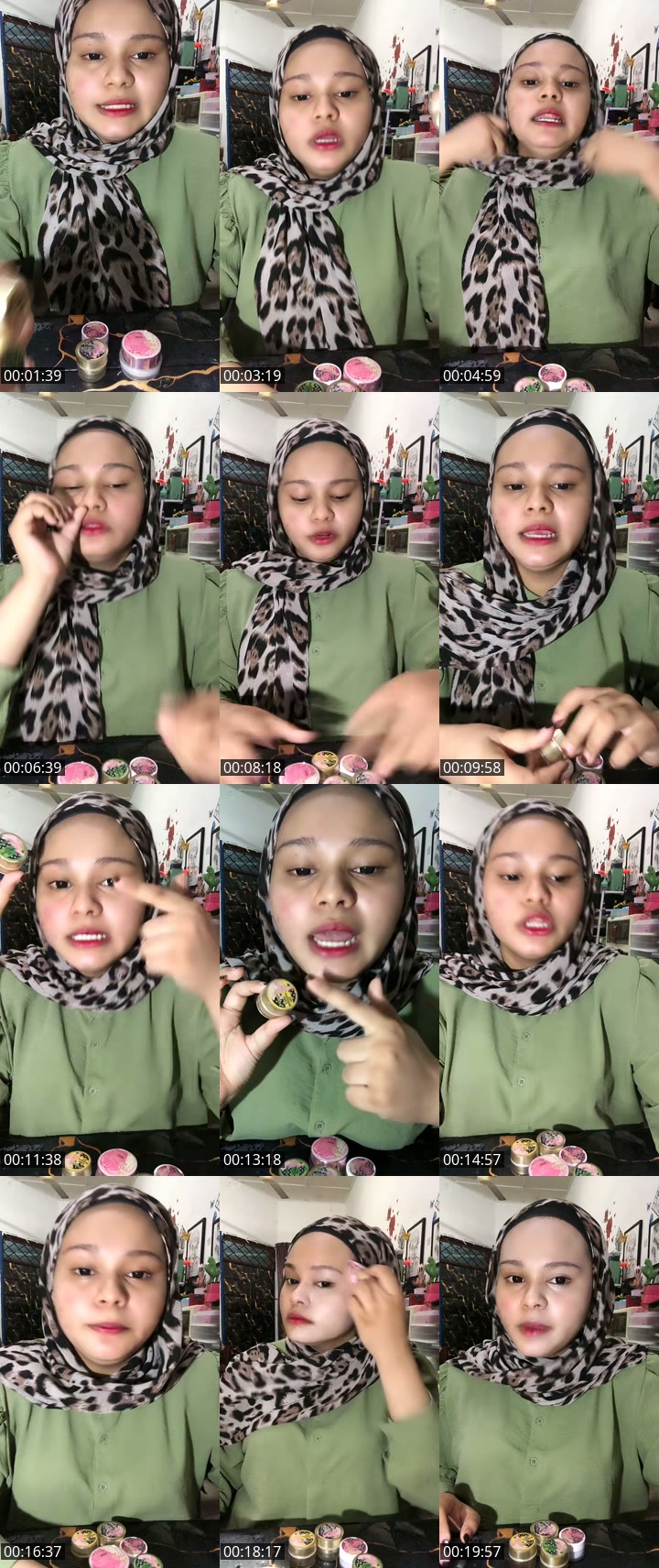 TikTok live: meh bli set rawat muka nga adek by @geesnowwhite_2