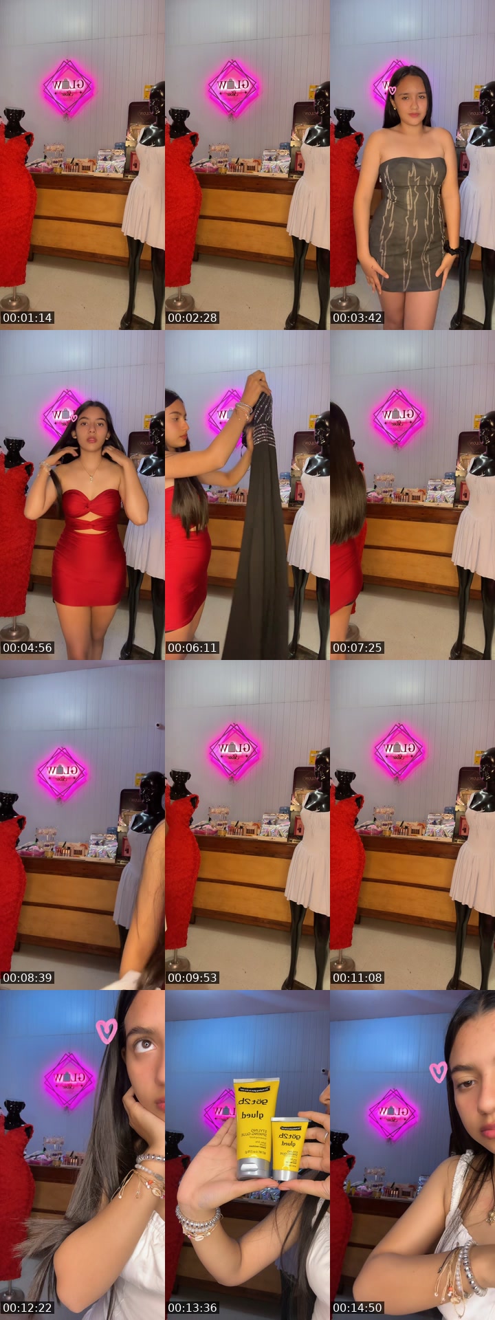 TikTok live: Glow Store novedades ✨👜❤️ by @sayira.dominguez