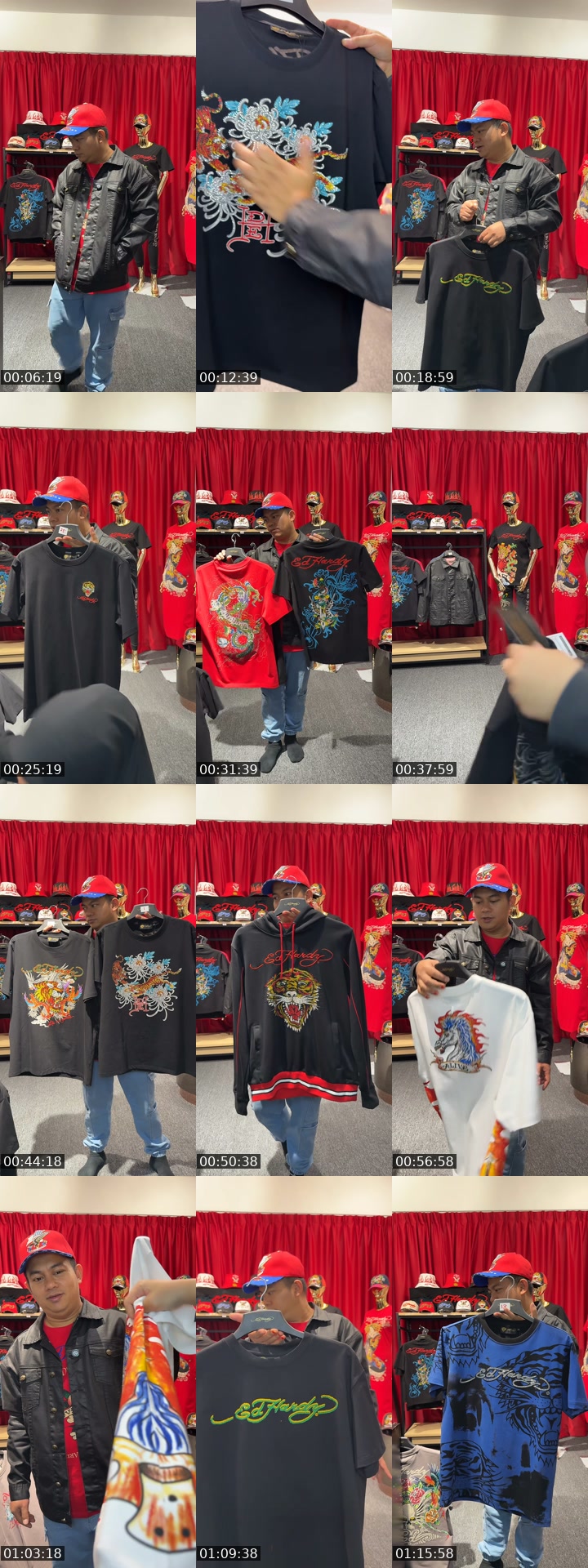 TikTok live: Ed Hardy! Morning shopping. by @edhardymalaysia