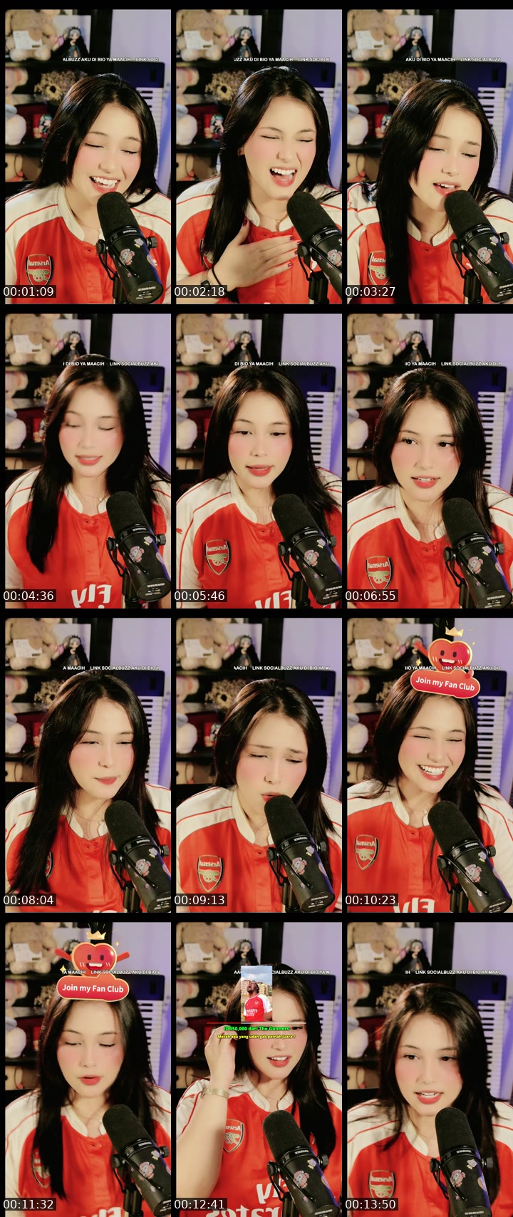 TikTok live: seru seruannnn by @alyssazahrad