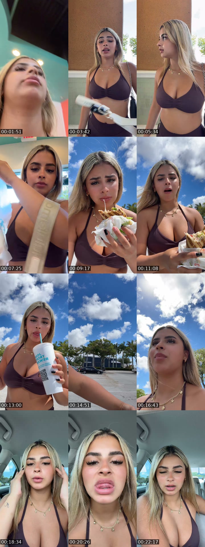 TikTok live: in miamiii by @prettyblissxo