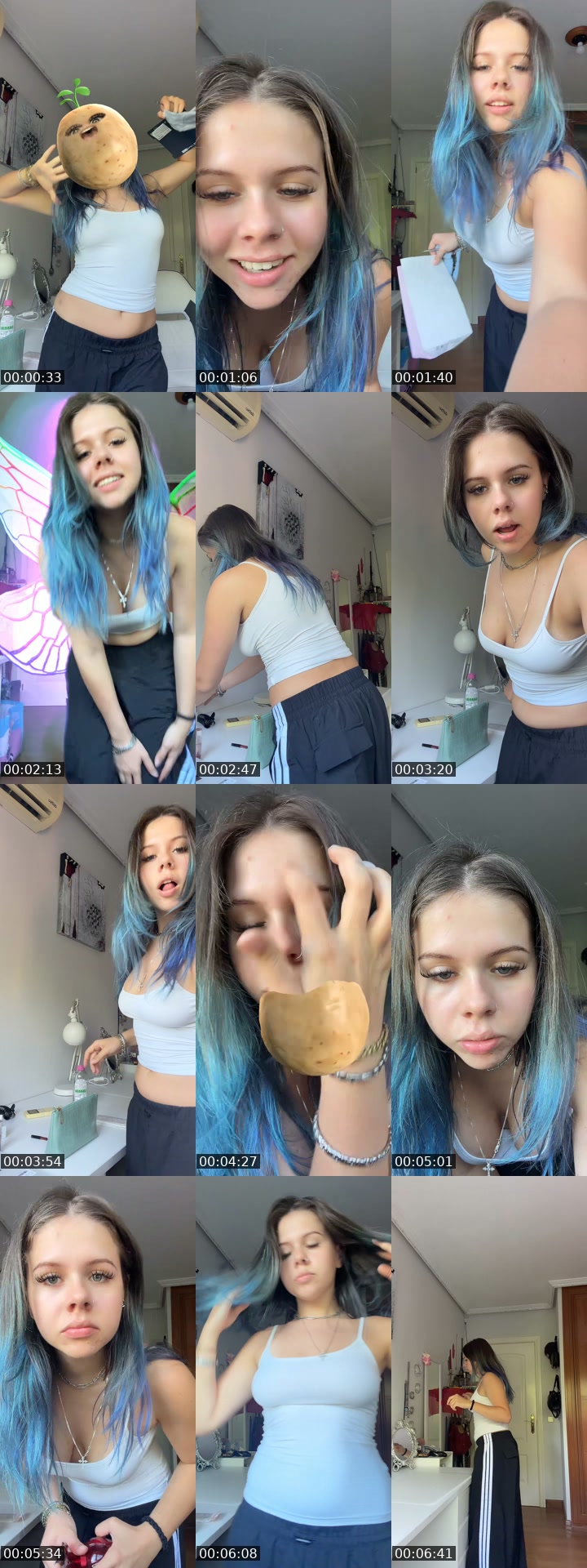 TikTok live: GRWM outfit by @bluupixiedust