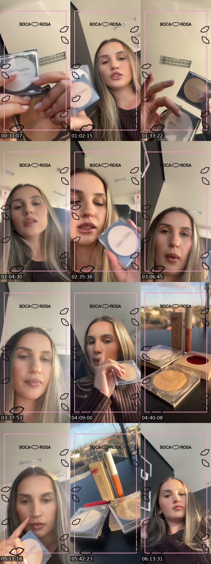 TikTok live: BOCA ROSA BEAUTY 👄 by @nahmoana