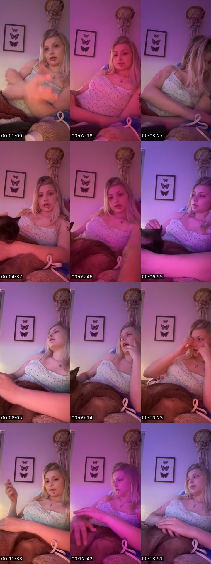 TikTok live: trauma dump by @blueybooeymooey