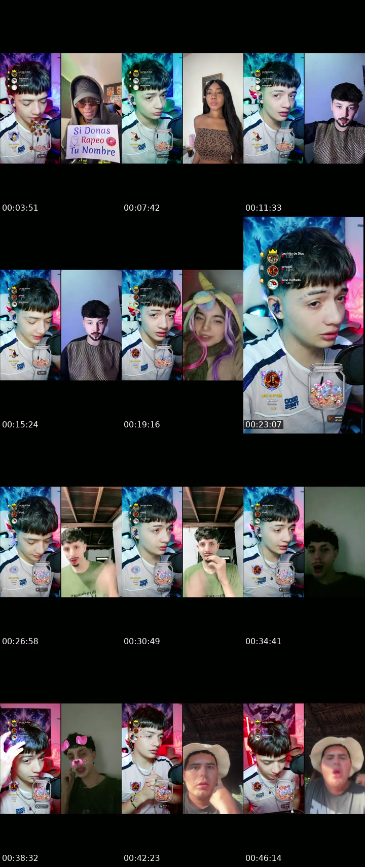 TikTok live: Showww by @adamstayler0
