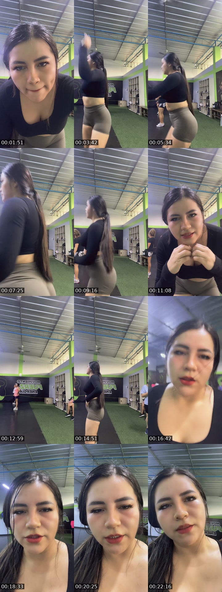 TikTok live: Baile en el gym by @mashielm28
