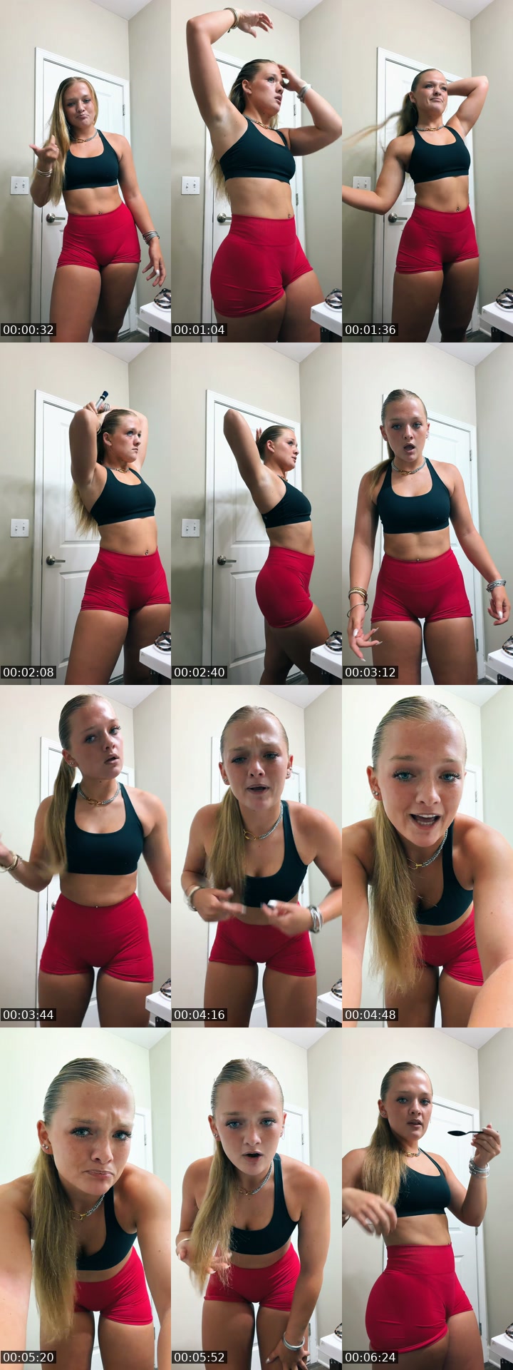 TikTok live: heyyyy grwm for gym🫶🏼 by @kens.coradini