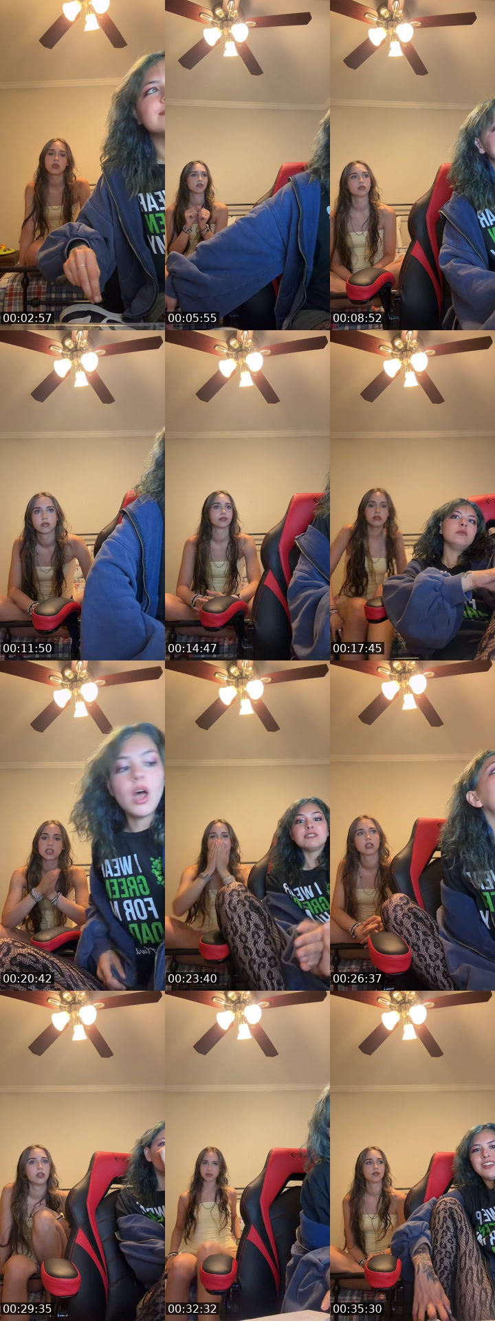 TikTok live: taking a test!! by @findingmuffinman