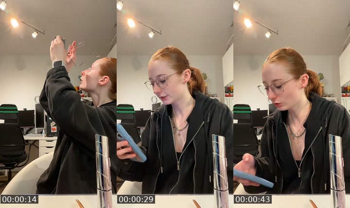 TikTok live: get ready with me by @wannabeswetlana