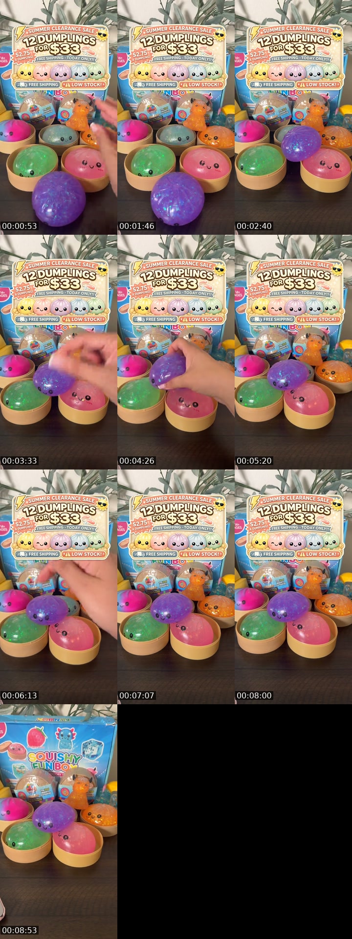 TikTok live: Dumpling sale!! by @tiktokfindsbybeauty