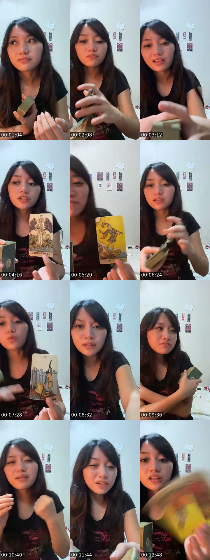 TikTok live: tarot reading is kale by @kanaepogii