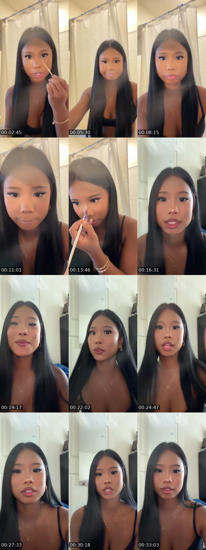 TikTok live: Grwm! by @1uvdoris