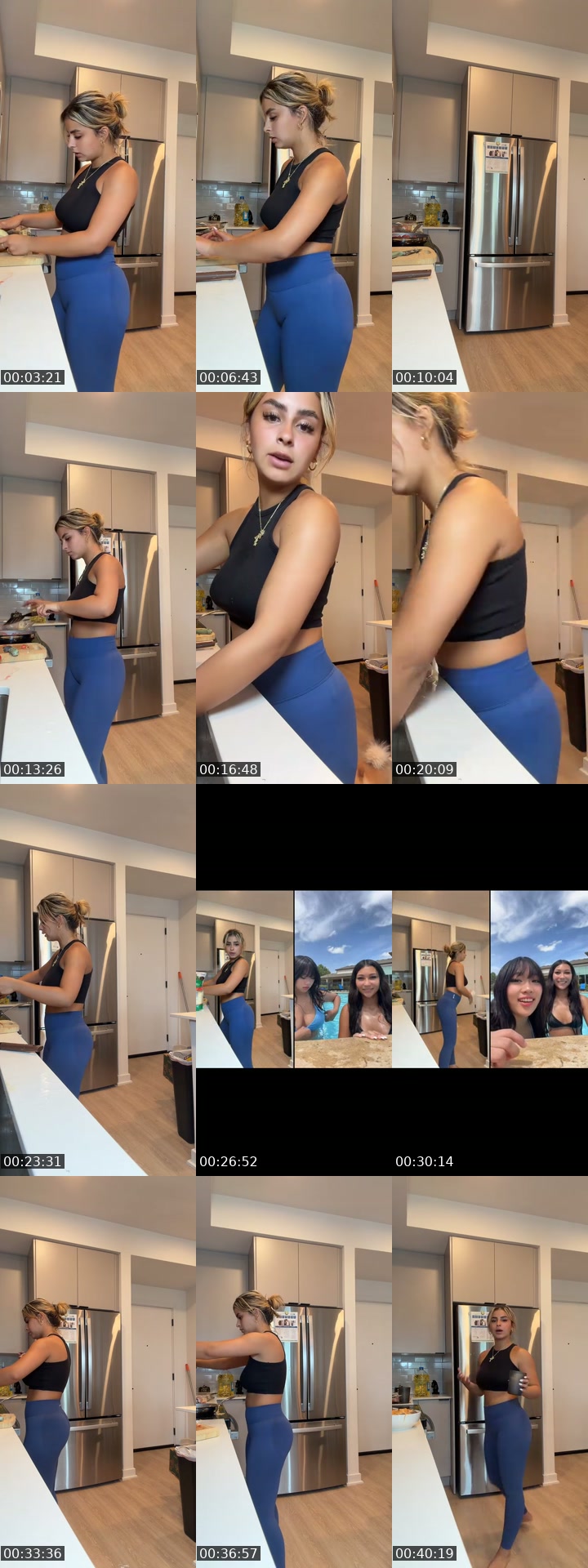 TikTok live: Cooking :) by @prettyblissxo
