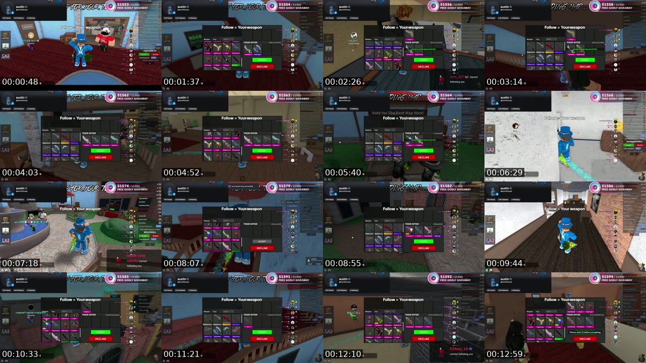 TikTok live: HYPEST MM2 LIVE (IM GRATEFUL!!!) by @sonofghostz