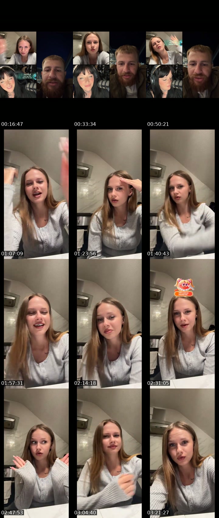 TikTok live: Ocean Hagen Code 0016 by @lee_leeo31