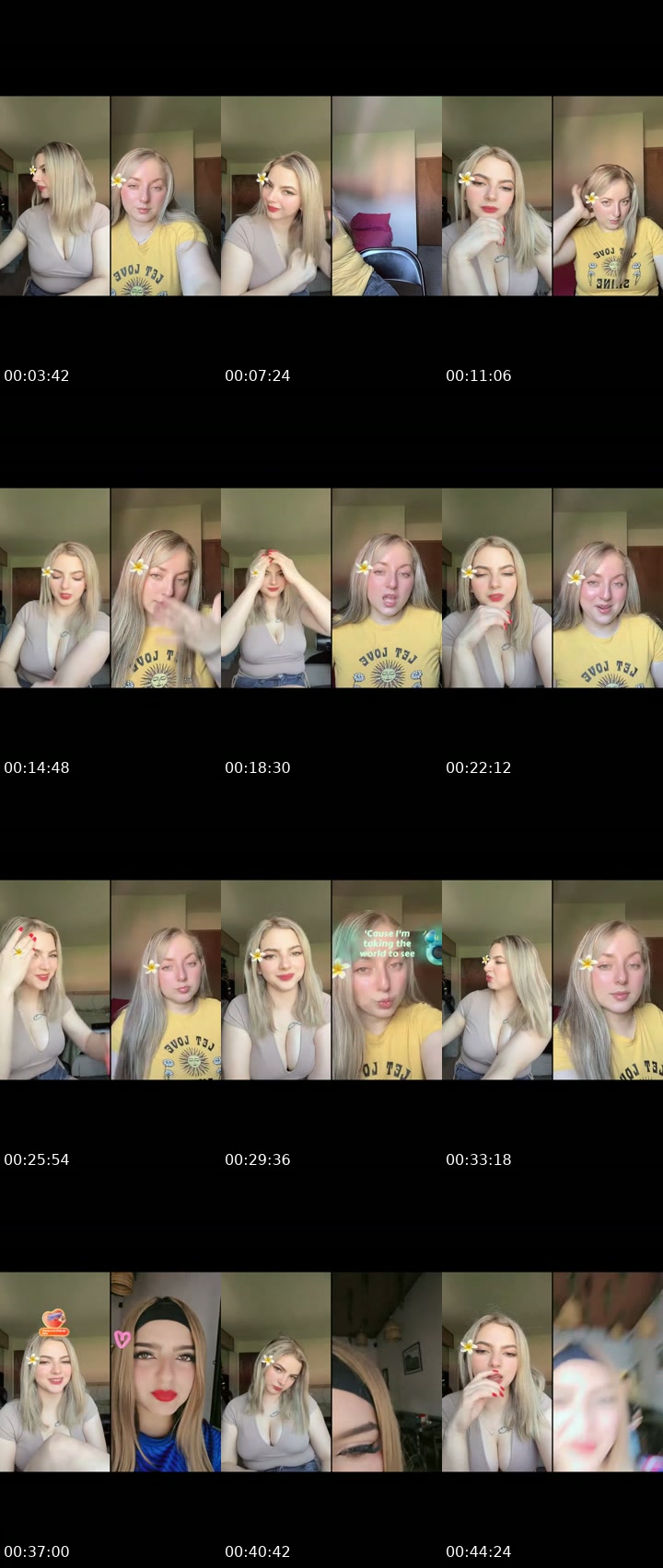 @lizmatus12 TikTok live from 2026-07-18