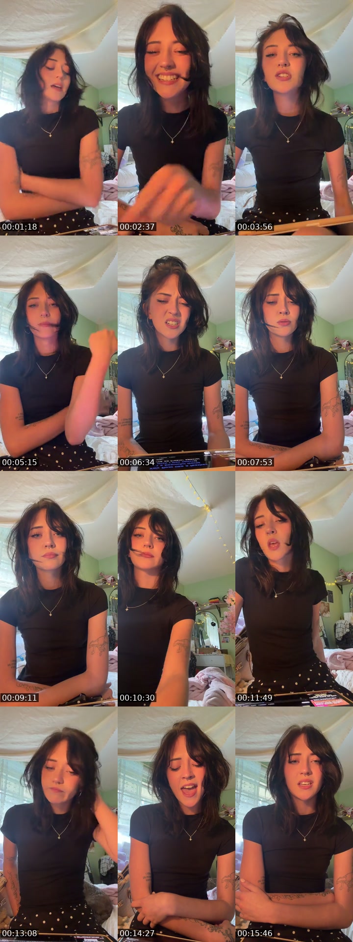United States TikTok live: singing like a chud by @bellalovesbats