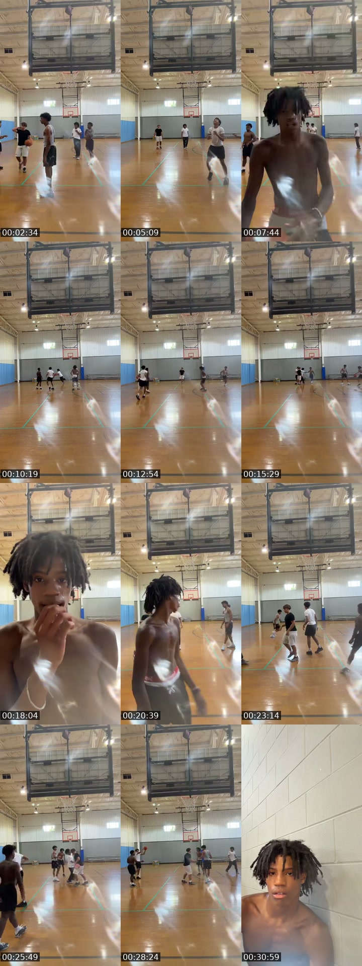 TikTok live: 3v3 BASKETBALL by @natesnichelife