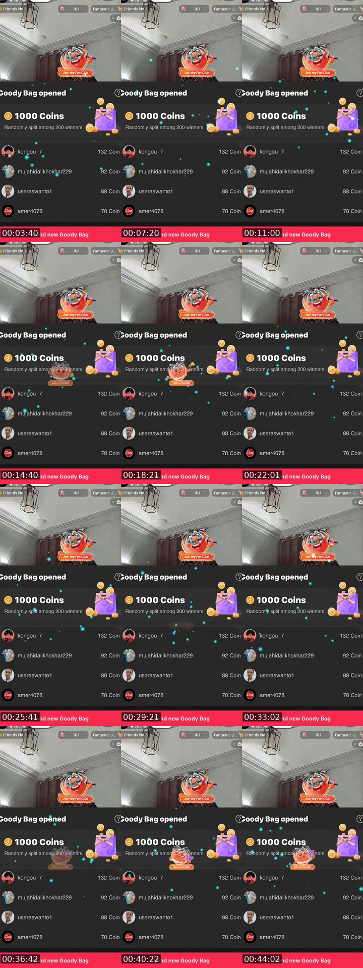 TikTok live: حقيبه العملات🎁🎁 by @noor_m7md2