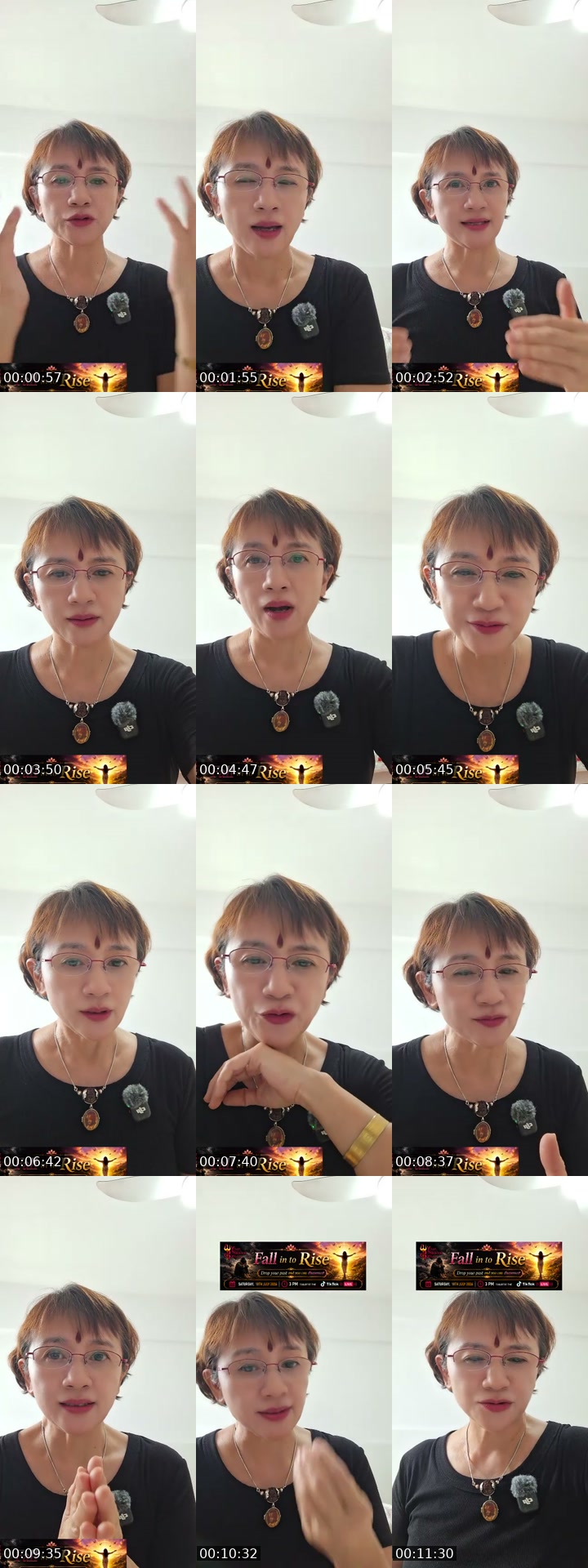TikTok live: Fall in to rise by @yourpresenceheals