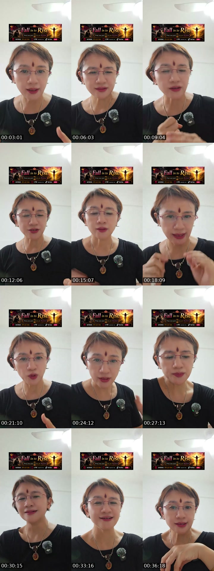 @yourpresenceheals TikTok live from 2026-07-18