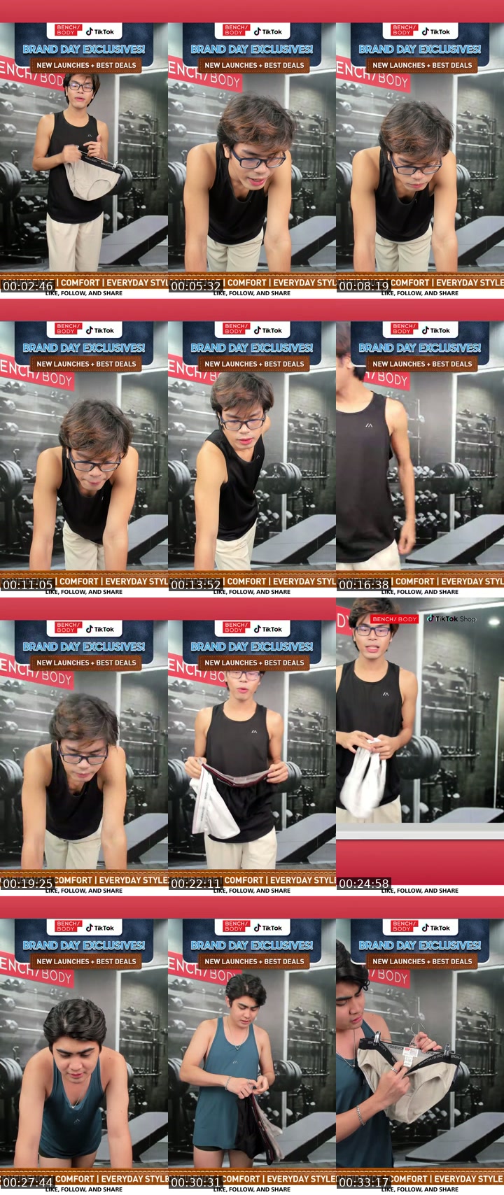 Philippines TikTok live: Bench Brand Day sale! by @benchbody.ph