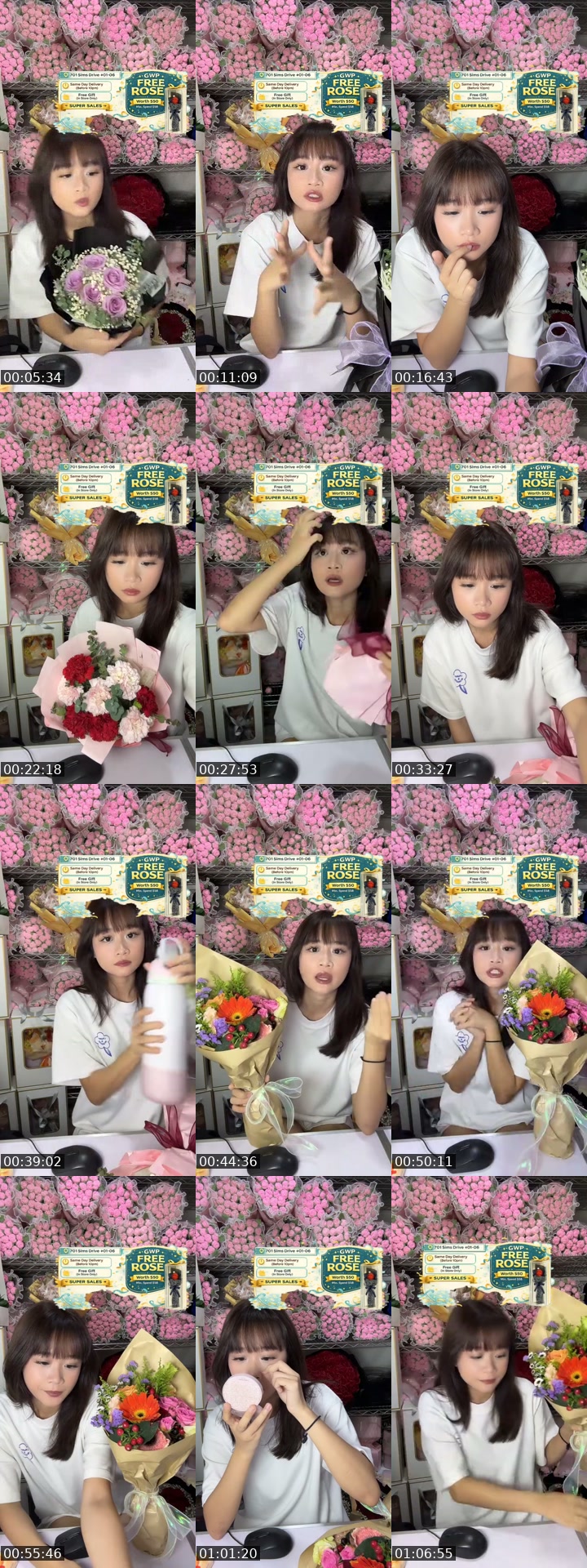 @flowershopsg TikTok live from 2026-07-18