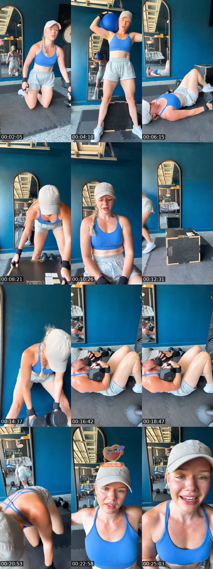 TikTok live: Full body strength + cardio by @zandra.fitness