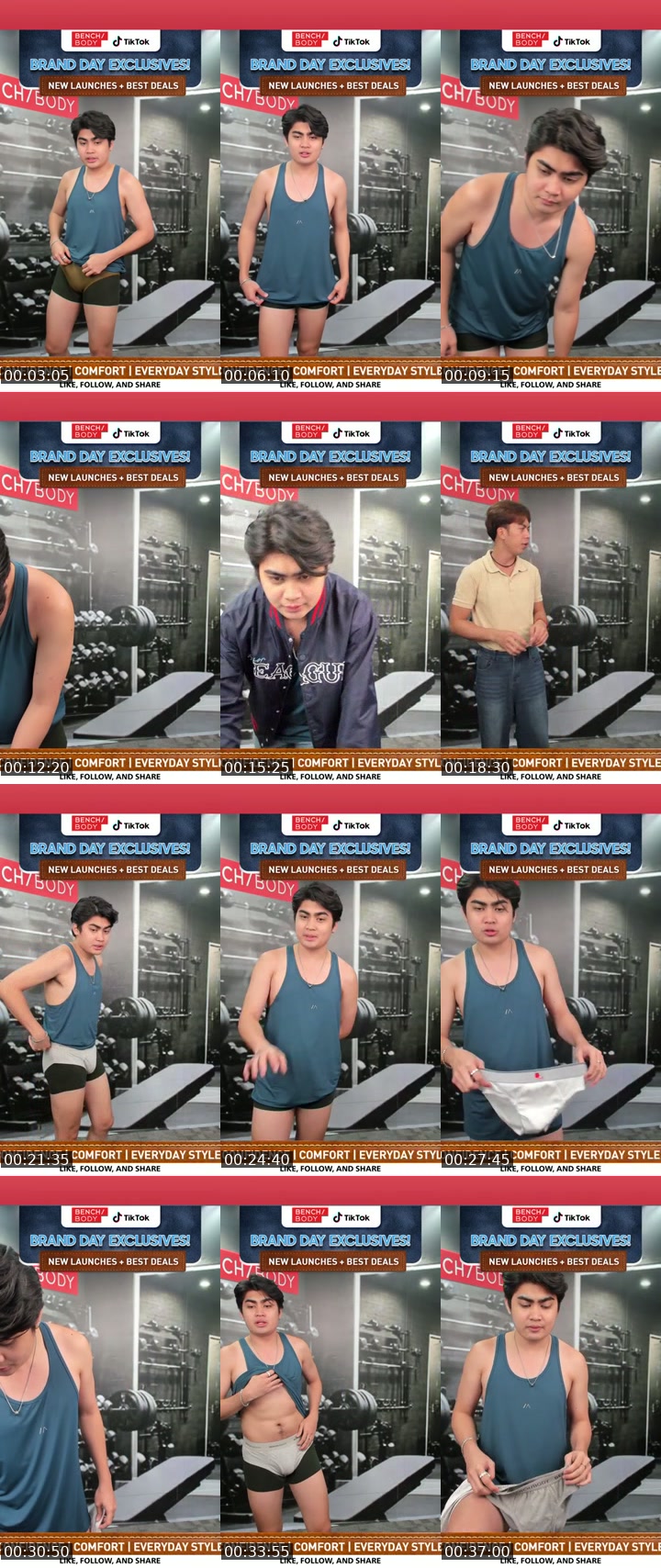 Philippines TikTok live: Bench Brand Day sale! by @benchbody.ph