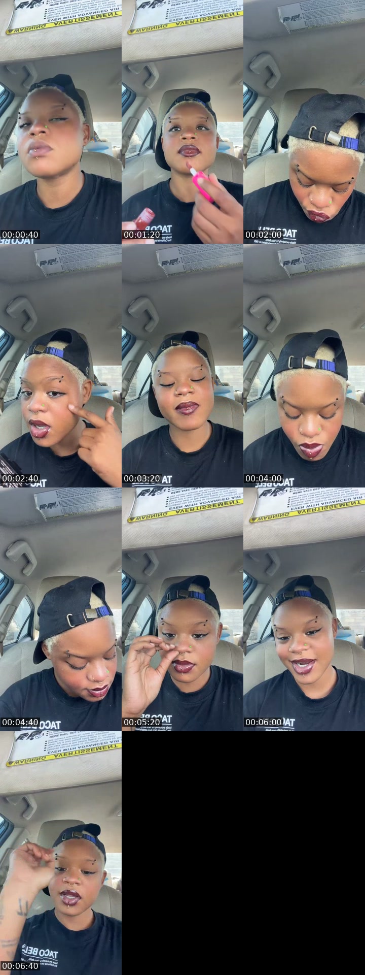 TikTok live: Gm grwm 4 work💕🍃 by @a.lanastarr