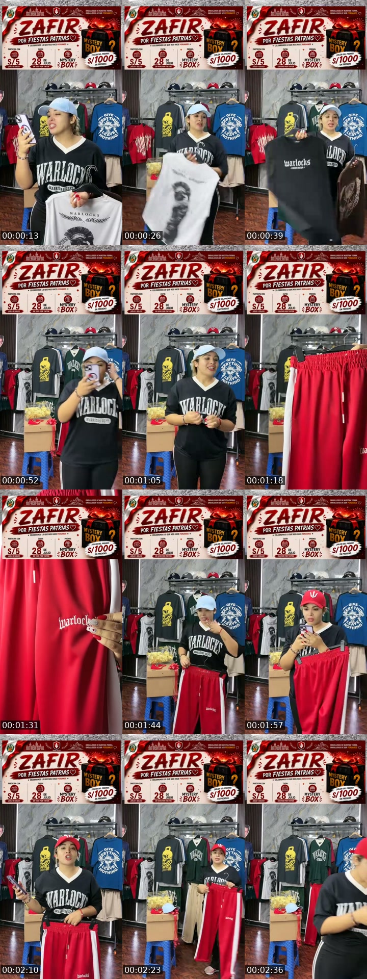 TikTok live: 🔥Paga 3 prendas y Lleva 4🔥 by @warlocks.store