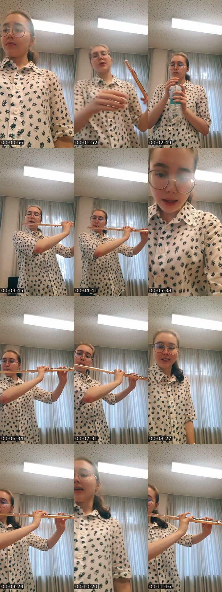 TikTok live: Repertoire practice by @viktoriiafedorova_flute