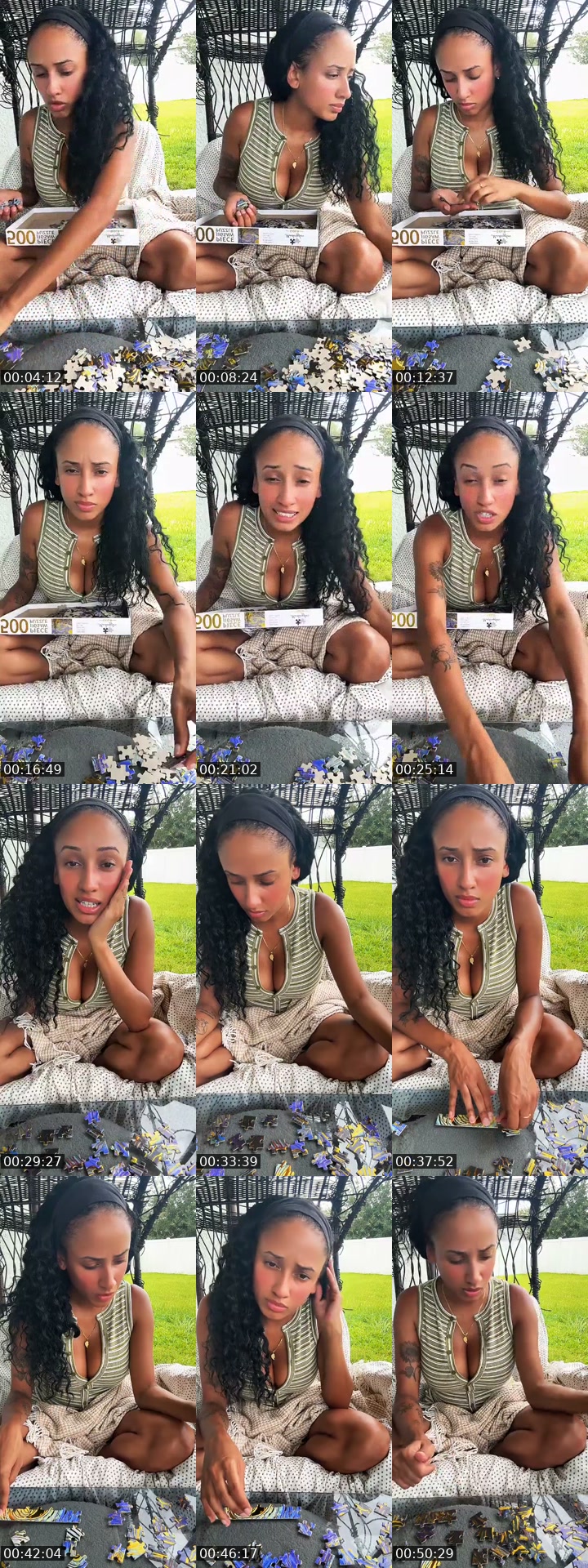 Dominican Republic TikTok live: happy saturday! puzzle  chat 🤍 by @goldenarieee