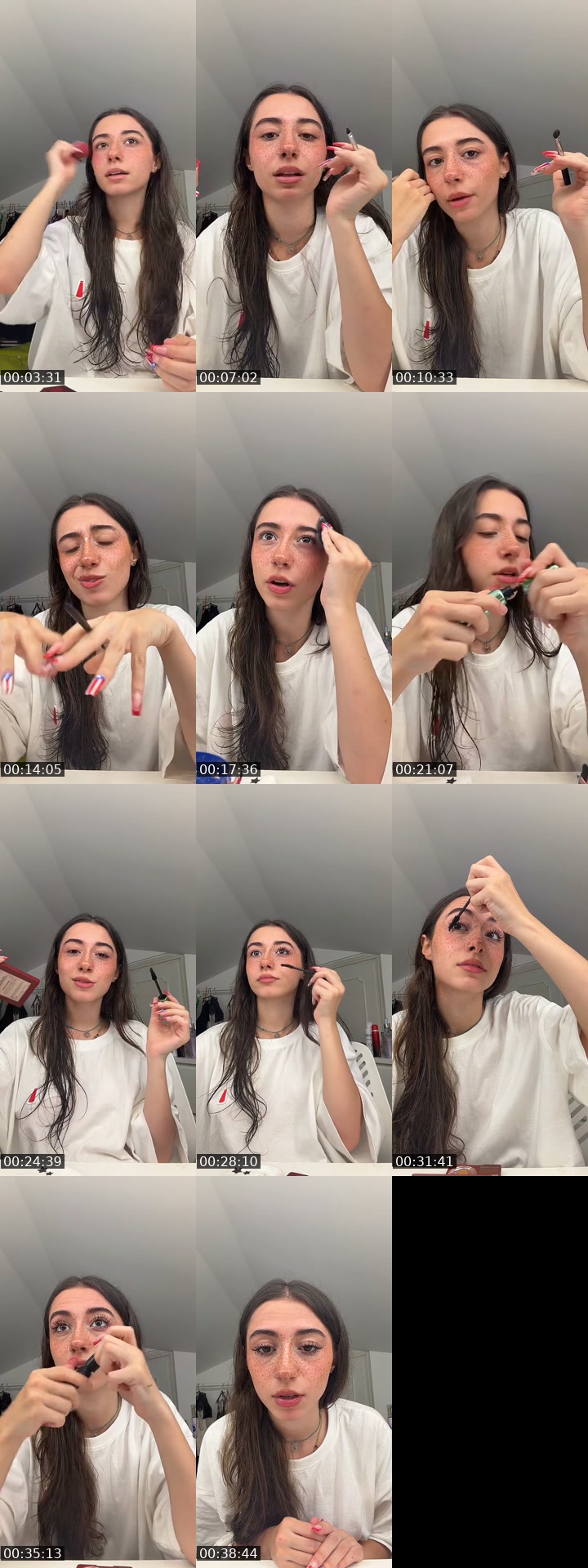 TikTok live: grwm by @giuvsk