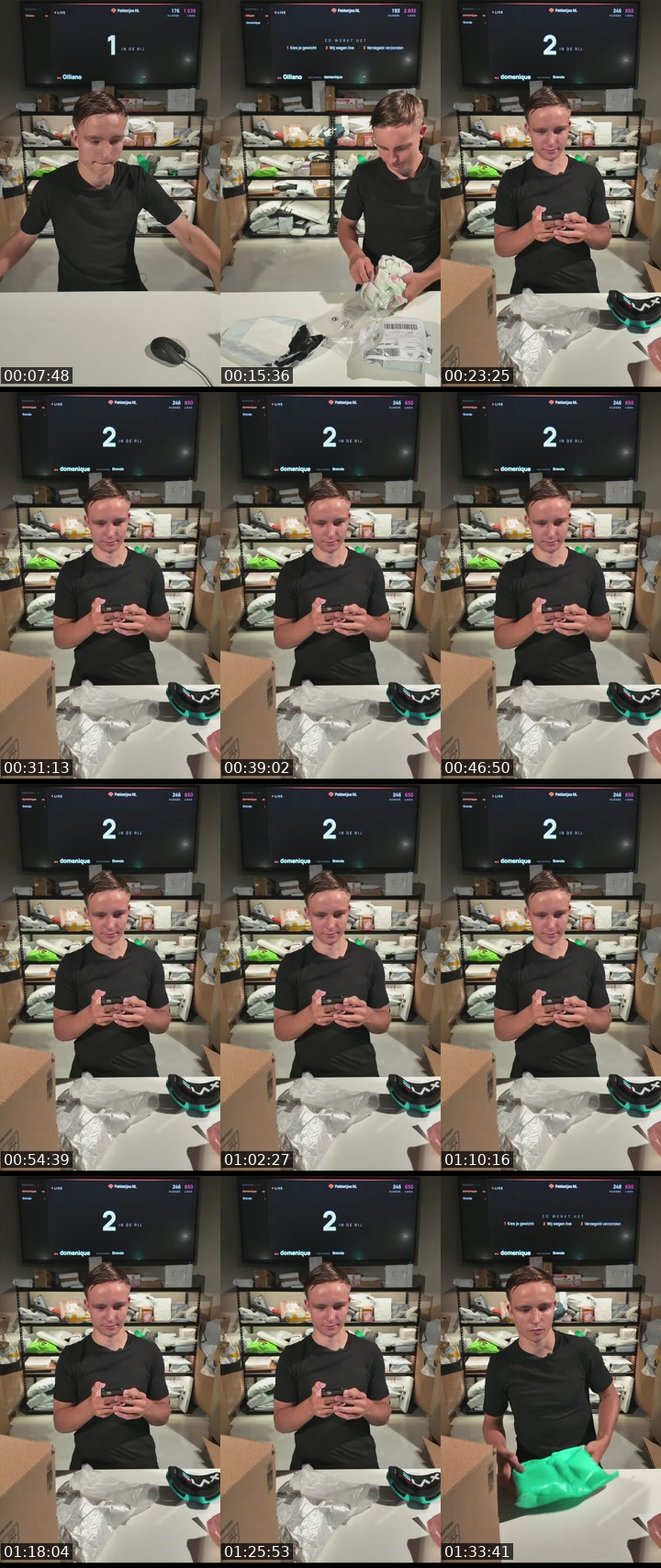 TikTok live: Pakketjes openen! by @pakketjesdotnl