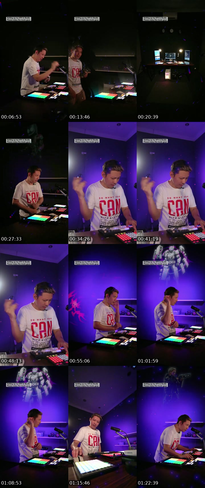 TikTok live: Cyberpunk EDM Rave by @feelgoodid