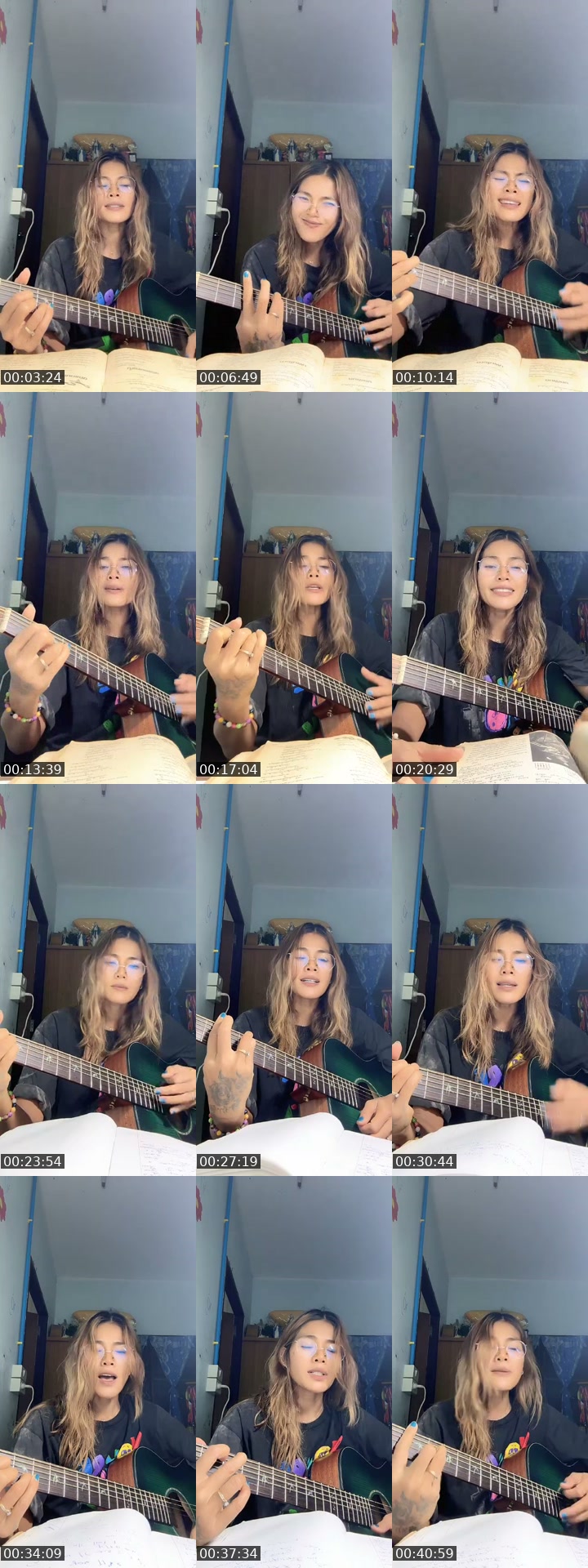 TikTok live: 🎸❤️🎸 by @nokyogaforlife