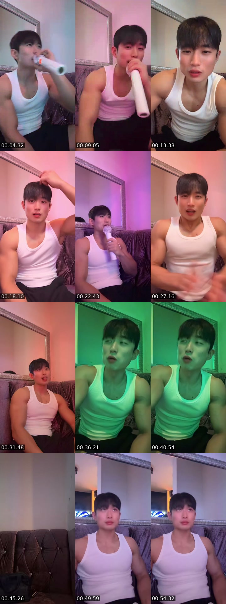 TikTok live: hanyu 랑 노래방 시끄러워서 운동채팅은 내일부터 by @madongu7
