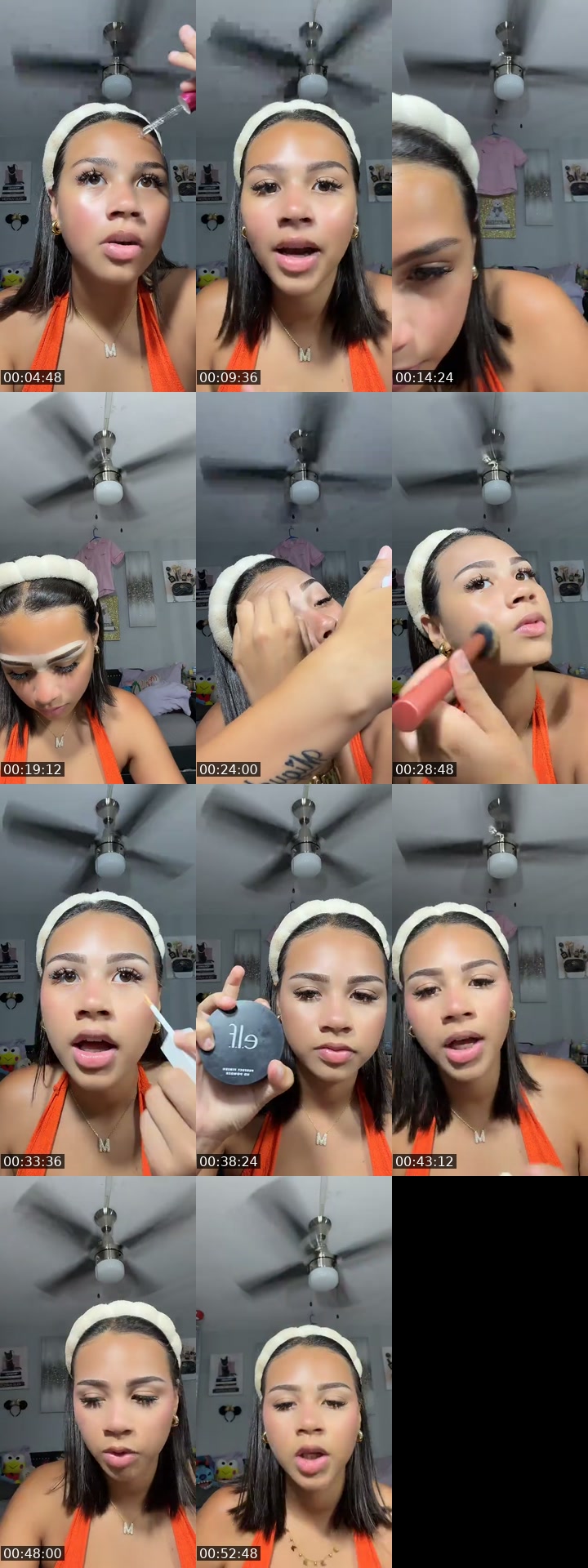 TikTok live: GRWM🦋 by @mxriee.3