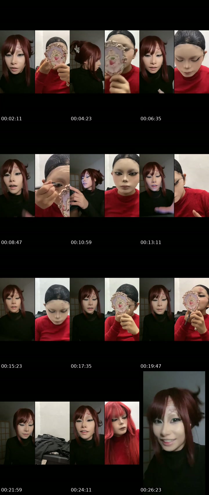 United States TikTok live: Cosplay make up? by @hiraiii.xyz