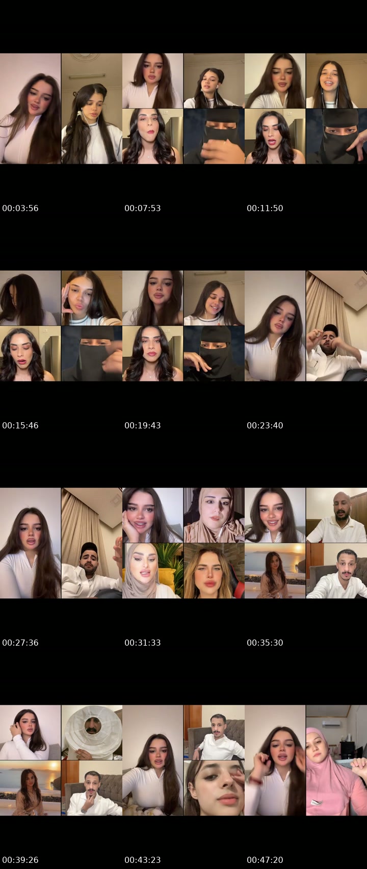 TikTok live: منورين by @fcccc21