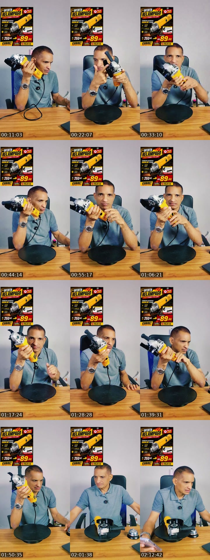Brazil TikTok live: Oferta de Esmerilhadeira 🔥 by @francyysco_santos