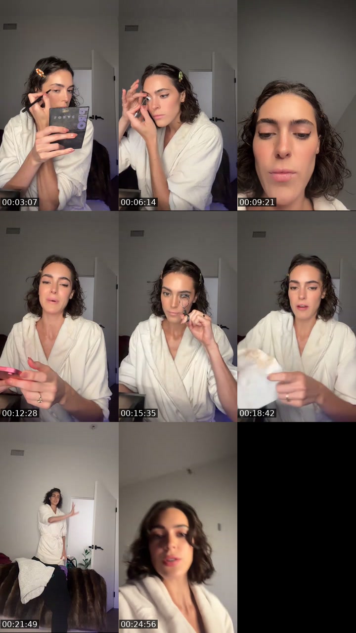 TikTok live: GRWM 💃🏻✨ by @brookedeighton