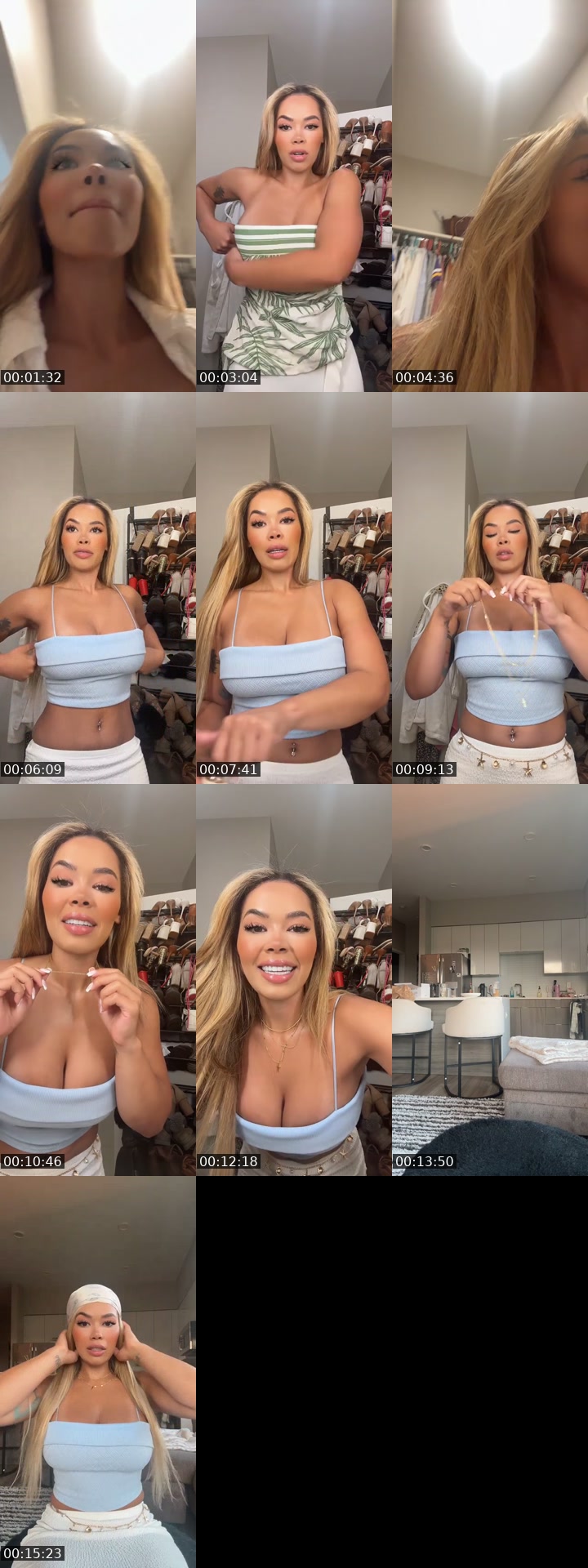 TikTok live: Get ready with me by @natalielaneeb