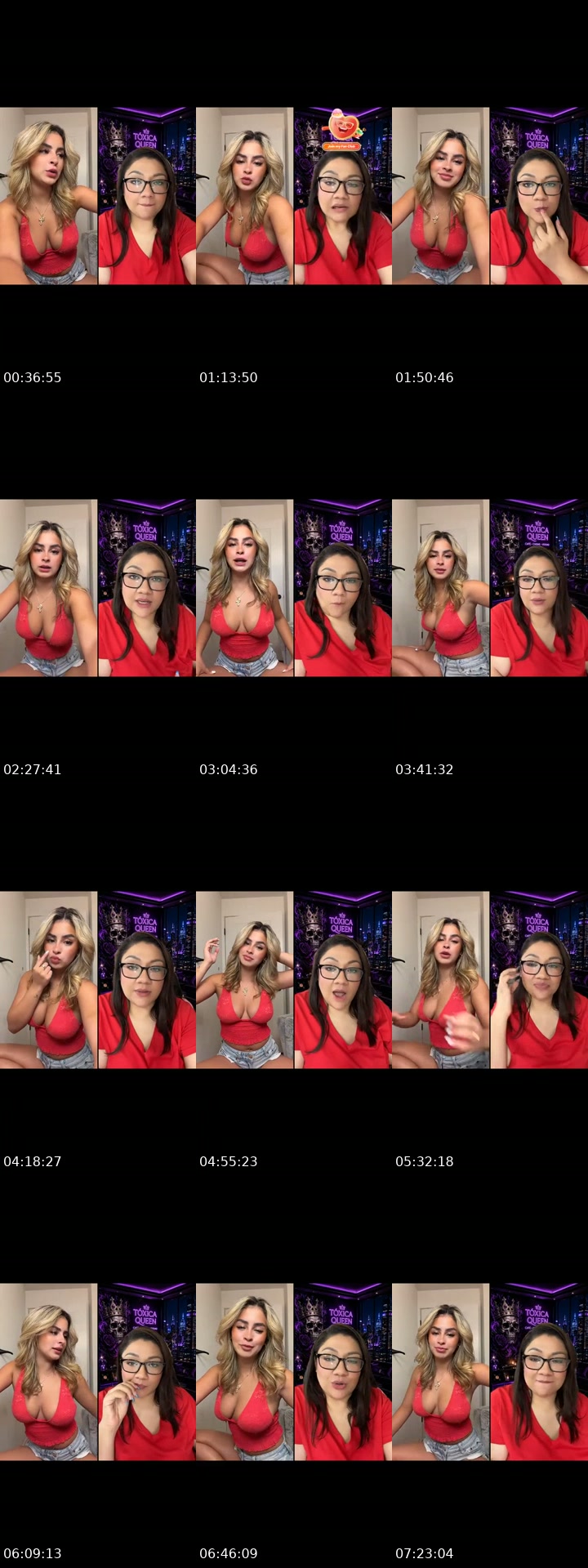 TikTok live: On all night :) by @prettyblissxo