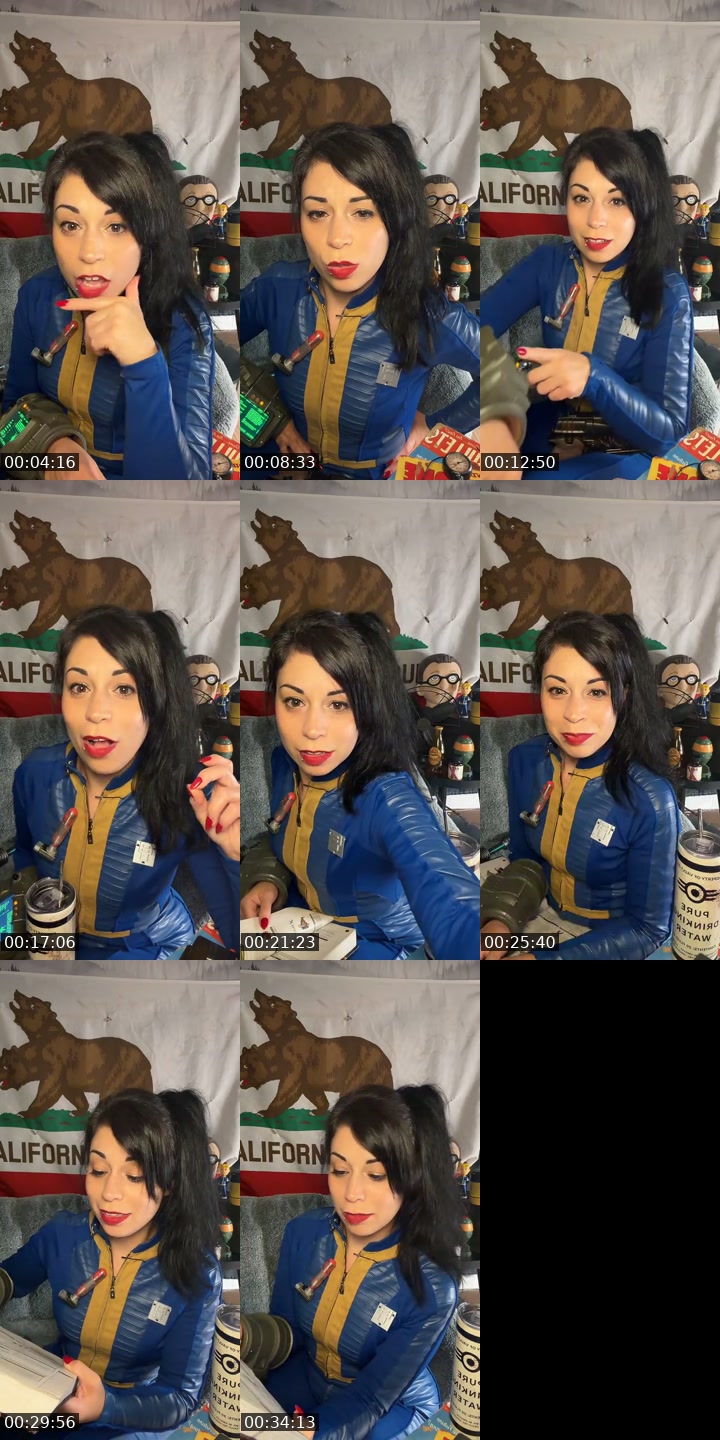 TikTok live: Vault Girl 👍 #fallout by @foxyr0xxy