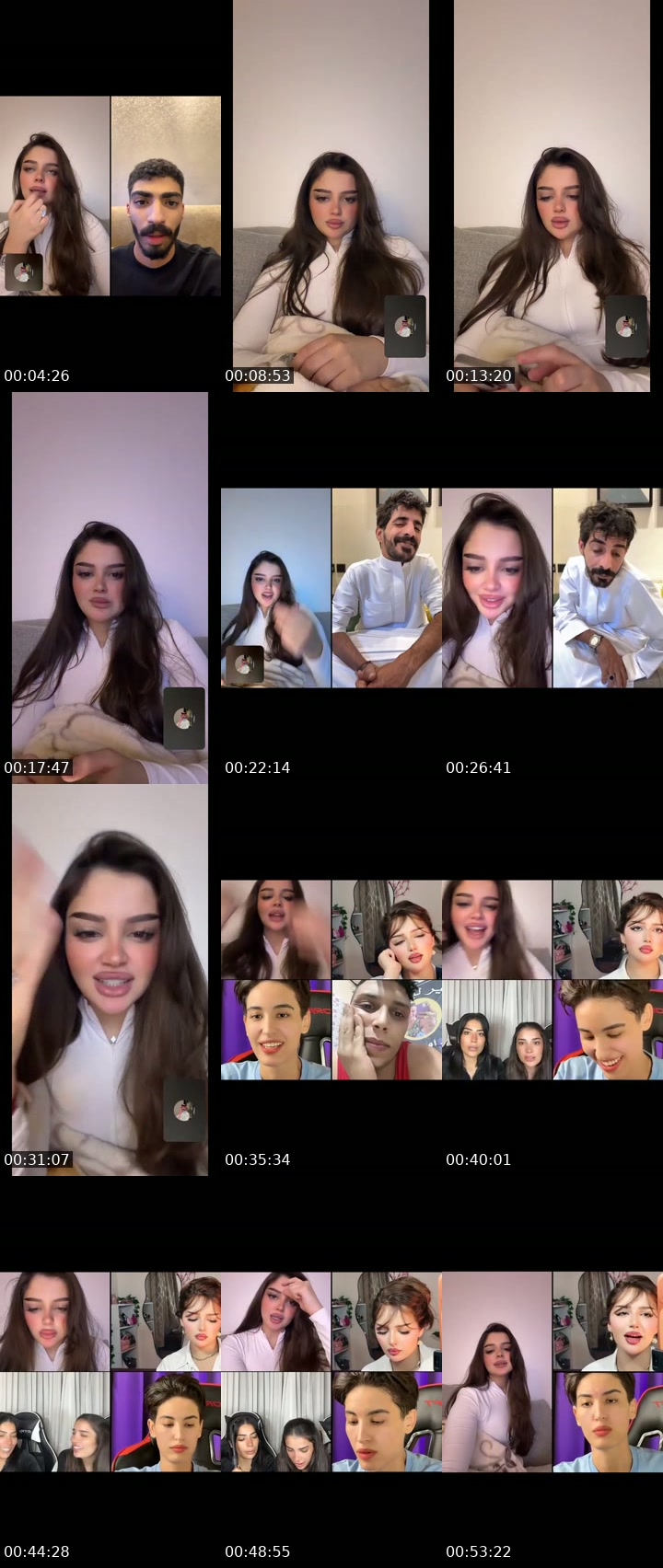 TikTok live: منورين by @fcccc21