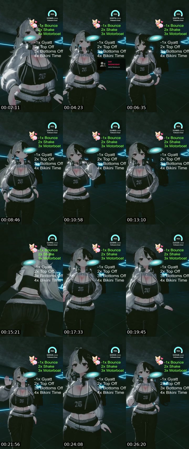 TikTok live: 18+ VR Chat Stream by @hannahislucid