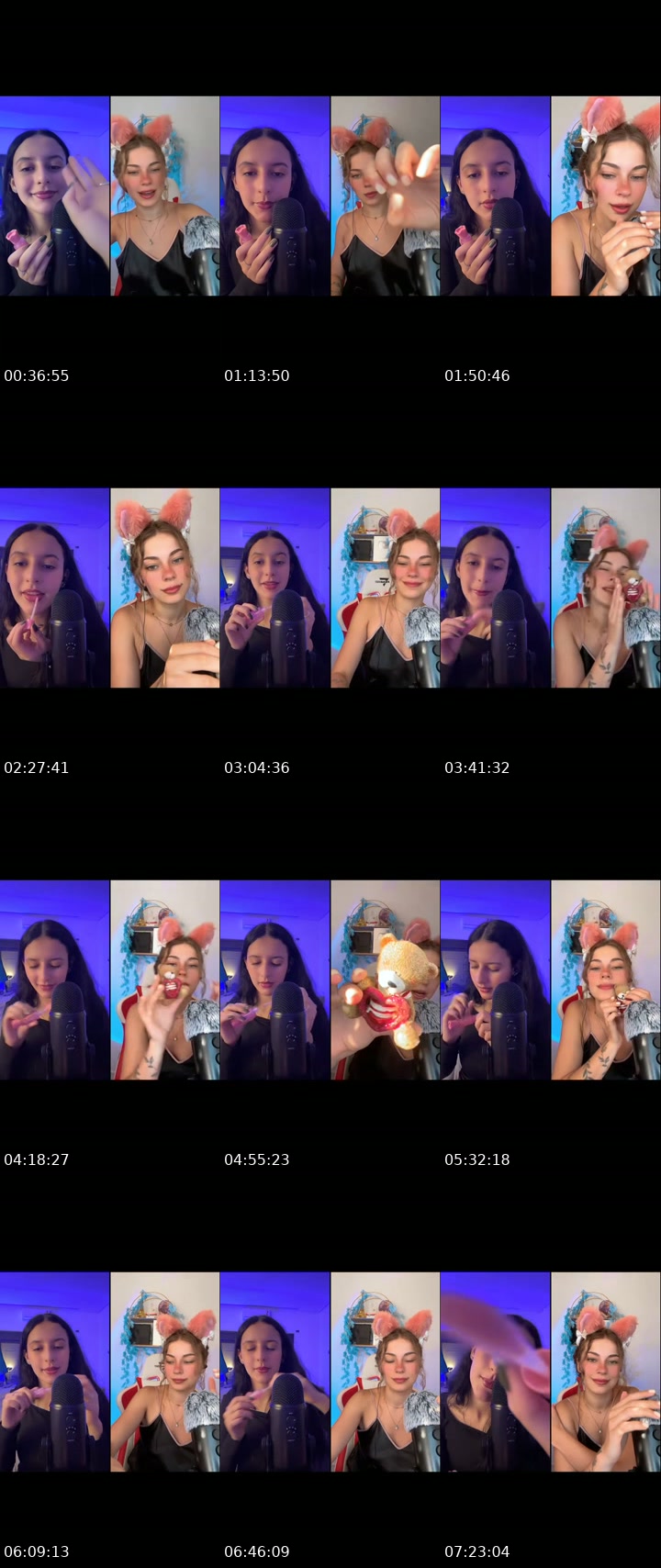 TikTok live: ASMR by @cuteasmrr